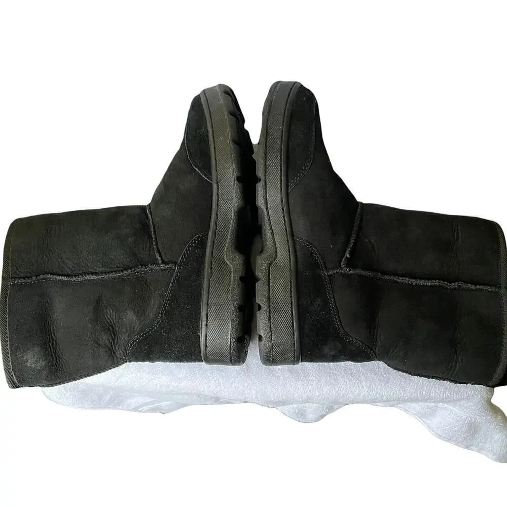 L.L. Bean Black Suede Primaloft Boot - 072609 - Women's Size 9M